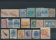 Estland: 1919 - 1920, 47 Stamps With 23 Different Provisional Cancellations. - Estland