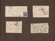 Frankreich: 1850/1905 (ca.), Collection Of Apprx. 270 Letters/fronts/stationeries, Neatly Arranged I - Collections