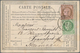 Frankreich: 1876 Approx. 30 Precursor Cards (cartes Précuseurs), Some Errors In The Print Data (miss - Colecciones Completas