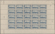 Frankreich: 1936, Steamer "Normandie" 1.50fr. Light Blue, Sheet Of 25 Stamps, Mint Never Hinged (sli - Sammlungen