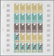 Delcampe - Frankreich: 1961/1979, France And Area, IMPERFORATE COLOUR PROOFS, MNH Assortment Of 33 Complete She - Collections