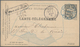 Frankreich - Ganzsachen: 1884/94, Accumulation Of Ca. 260 Postal Stationery Cards Used By Tube Mail - Otros & Sin Clasificación