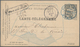 Frankreich - Ganzsachen: 1884/94, Accumulation Of Ca. 260 Postal Stationery Cards Used By Tube Mail - Andere & Zonder Classificatie