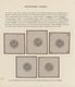 Griechenland - Besonderheiten: 1874, Group Of Eight Single Die Proofs A Circular Value Stamp, Denomi - Sonstige & Ohne Zuordnung