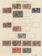 Großbritannien: 1840-1930 Ca.: Collection Of Mint And Used Stamps On Old Album Leaves, Starting With - Andere & Zonder Classificatie