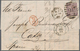 Großbritannien: 1863/1880, Lot Of 22 Lettersheets To Spain Resp. Italy At Rates 2½d., 4d., 6d. (main - Autres & Non Classés