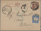 Großbritannien: 1868/1971 (ca.), Lot Of 46 Covers/cards, Incl. Uprated Stationeries, Field Post, Ret - Andere & Zonder Classificatie