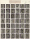 Großbritannien: 1874/1878, 6d. Grey Wm Spray, Assortment Of 135 Used Stamps: Plate 13 (84), Plate 15 - Autres & Non Classés