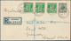 Großbritannien - Guernsey: 1941/95, Accumulation Of Approx. 290 Covers And Mostly Unused Postal Stat - Guernsey