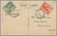 Großbritannien - Jersey: 1941/95, Accumulation Of Approx. 340, Covers And Postal Stationeries (overs - Jersey