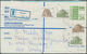 Irland - Ganzsachen: 1958/1990 (ca.), Assortment Of Apprx. 106 Unused/used Stationeries, Comprising - Postwaardestukken