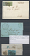 Italien - Altitalienische Staaten: Kirchenstaat: 1850/1870, Collection Of 18 Lettersheets (one Stamp - Etats Pontificaux