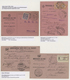 Delcampe - Italien: 1865/1964, AVIS DE RECEPTION, Specialised Collection Of Apprx. 67 Entires (covers/cards/for - Collections