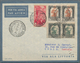 Italien: 1927/1940, AIRMAIL, Lot Of Eight Flight Covers/cards, Mainly First/special Flights: 1.2.192 - Lotti E Collezioni