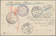Delcampe - Italien: 1927/1940, AIRMAIL, Lot Of Eight Flight Covers/cards, Mainly First/special Flights: 1.2.192 - Lotti E Collezioni