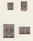 Italienische Post In Der Levante: 1908, Specialised Assortment Showing Varietes Of Overprint Of 2pi. - Emisiones Generales