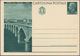 Italien - Ganzsachen: 1931. OPERE DEL REGIME - ROME. 15 C Green Postal Stationery Card, Complete Set - Entiers Postaux