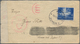 Kroatien: 1941/1944, Assortment Of 21 (mainly Commercial) Covers/cards, Incl. Registered And Censore - Croatie