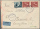 Kroatien: 1941/1944, Assortment Of 21 (mainly Commercial) Covers/cards, Incl. Registered And Censore - Croatie