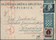 Kroatien: 1941/1944, Lot Of Apprx. 125 (mainly Commercial) Covers/cards, Nice Range Of Postmarks (al - Croatie