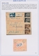 Delcampe - Kroatien: 1941/1945, Collection Of 48 Entires On Written Up Album Pages, Mainly Commercial Mail Incl - Croacia