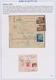 Delcampe - Kroatien: 1941/1945, Collection Of 48 Entires On Written Up Album Pages, Mainly Commercial Mail Incl - Croacia