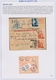 Delcampe - Kroatien: 1941/1945, Collection Of 48 Entires On Written Up Album Pages, Mainly Commercial Mail Incl - Kroatië