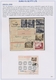 Delcampe - Kroatien: 1941/1945, Collection Of 48 Entires On Written Up Album Pages, Mainly Commercial Mail Incl - Croacia