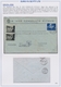 Delcampe - Kroatien: 1941/1945, Collection Of 48 Entires On Written Up Album Pages, Mainly Commercial Mail Incl - Croacia