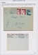 Delcampe - Kroatien: 1941/1945, Collection Of 48 Entires On Written Up Album Pages, Mainly Commercial Mail Incl - Croacia