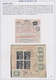 Delcampe - Kroatien: 1941/1945, Collection Of 48 Entires On Written Up Album Pages, Mainly Commercial Mail Incl - Croacia