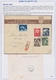 Delcampe - Kroatien: 1941/1945, Collection Of 48 Entires On Written Up Album Pages, Mainly Commercial Mail Incl - Croatie