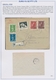 Delcampe - Kroatien: 1941/1945, Collection Of 48 Entires On Written Up Album Pages, Mainly Commercial Mail Incl - Croacia