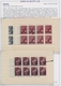 Delcampe - Kroatien: 1941/1945, Specialised U/m Collection On Written Up Album Pages, Comprising Overprint Sets - Croacia