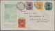 Lettland: 1919 - 1940, Lot Of 19 Covers, While Letters, Postal Stationeries And Postcards With Censo - Letland