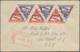 Lettland: 1923 - 1937, 10 Better Airmail Receipts From Lithuania, Including Registered Mail, With E. - Letland