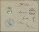 Delcampe - Luxemburg: 1874/1947, Little Holding Of Ca. 60 Covers, Postcards And Commercially Used Postal Statio - Autres & Non Classés