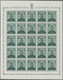 Luxemburg: 1946, CARITAS (John The Blind) Complete Set Of Four In A Lot With 750 Sets In 30 Unfolded - Autres & Non Classés