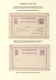 Delcampe - Luxemburg - Ganzsachen: 1874/81 Fantastic Exhibition Collection Of Postal Stationery Postcards, From - Ganzsachen