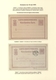 Delcampe - Luxemburg - Ganzsachen: 1874/81 Fantastic Exhibition Collection Of Postal Stationery Postcards, From - Entiers Postaux