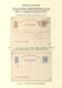 Delcampe - Luxemburg - Ganzsachen: 1874/81 Fantastic Exhibition Collection Of Postal Stationery Postcards, From - Enteros Postales