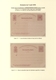 Delcampe - Luxemburg - Ganzsachen: 1874/81 Fantastic Exhibition Collection Of Postal Stationery Postcards, From - Entiers Postaux