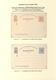 Delcampe - Luxemburg - Ganzsachen: 1874/81 Fantastic Exhibition Collection Of Postal Stationery Postcards, From - Entiers Postaux