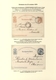 Delcampe - Luxemburg - Ganzsachen: 1874/81 Fantastic Exhibition Collection Of Postal Stationery Postcards, From - Ganzsachen