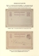 Delcampe - Luxemburg - Ganzsachen: 1874/81 Fantastic Exhibition Collection Of Postal Stationery Postcards, From - Postwaardestukken