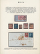 Delcampe - Malta: 1850-1975 Exhibition Collection Of Mint And Used Stamps And Covers, Well Written Up On Pages - Malte