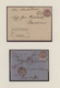 Malta: 1860/1884, GB Used In Malta, Collection Of 59 Stamps, One Front And Nine Lettersheets/covers, - Malta