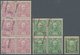 Montenegro: 1905/1906, Overprints, Specialised Assortment Of Apprx. 108 Stamps Showing Many Varietie - Montenegro