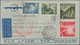 Delcampe - Österreich: 1895/1965 (ca.), Vielseitige Partie Von Ca. 85 Briefen Und Karten Mit Philatelistischen - Colecciones