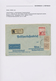 Österreich: 1945/1946, Interessante Sammlung Mit Ca.60 Belegen Der Nachkriegszeit, Dabei Als Schwerp - Colecciones